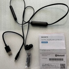 SONY Bluetooth イヤホン　WI-310 