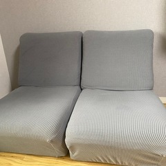 カリモク　1人掛けソファ×2の画像