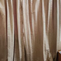 ￥1700スエードカーテン遮光 2m ４枚セット）海外購入の画像