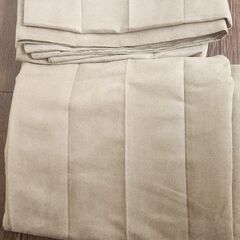￥1700スエードカーテン遮光 2m ４枚セット）海外購入の画像