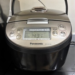 Panasonic 炊飯器 STEAM-IH 五合焚き　ご飯 自炊 一人暮らし　の画像