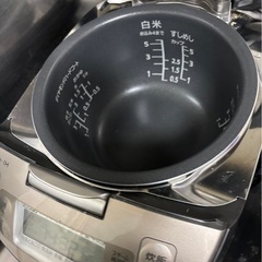 Panasonic 炊飯器 STEAM-IH 五合焚き　ご飯 自炊 一人暮らし　の画像