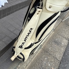 【値下げ交渉受け付けます。
】ゴルフバッグ　キャディバッグ　ドライバー　アイアン　計14本セットの画像