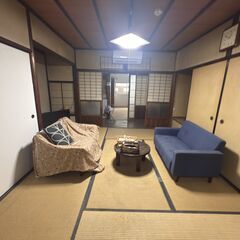 初期費用無料、広々とした京町家です