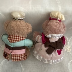 ダッフィー＆シェリーメイ　ストラップぬいぐるみの画像
