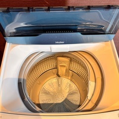 【配達可】Haier 洗濯機 JW-CD70A 7kg 2021年製の画像