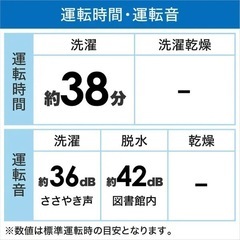 【配達可】Haier 洗濯機 JW-CD70A 7kg 2021年製の画像
