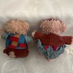 ダッフィー＆シェリーメイ　ストラップぬいぐるみ
の画像