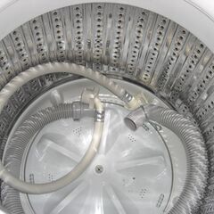 （★1台限り★ジモティー特典あり）ヤマダ電機　全自動洗濯機５.０ｋｇ　２０２１年製　YWM-T50H1　白　単身向けサイズ　　高く買取るゾウ八幡東店の画像