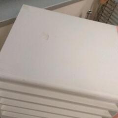0810-036 【無料】 カラーレターケース4段 ピンクの画像