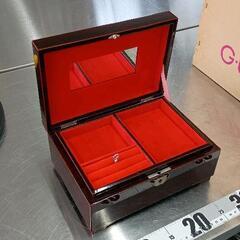 0810-221 オルゴール付宝石箱　漆の画像