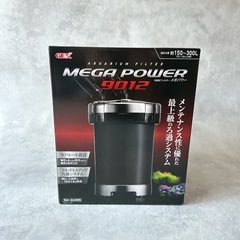 GEX メガパワー　9012   セット　交換用ホース　スポンジなど、備品付き　金魚　フィルターの画像