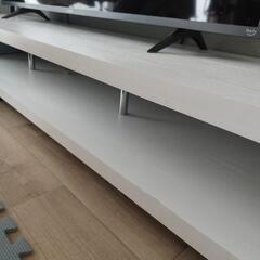 ホワイト　テレビ台の画像