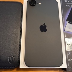 【極美品】iPhone 16e 256GB SIMフリー ブラック 5点セットの画像