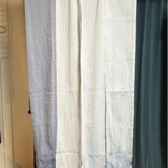 ベルメゾン　4連のれん　4つ割れ ドア 目隠し 間仕切りの画像