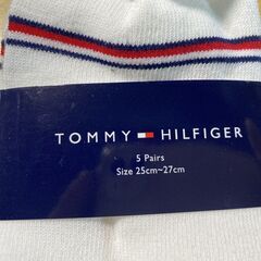 S753-69279/TOMMY HILFIGER トミーヒルフィガーメンズクォーターソックス5足組サイズ 25.0〜27.0cmの画像
