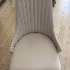 Francfranc フランフラン　リネアチェアホワイト　の画像