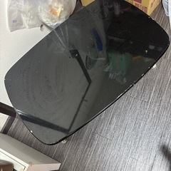 折りたたみテーブル 黒の画像