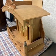 難あり！恵比寿宮　神棚　直せる方是非！の画像