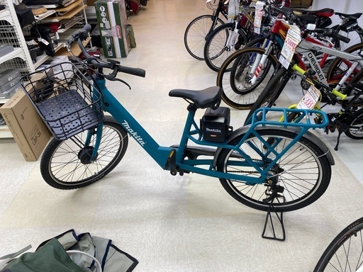 【店頭引取限定】【中古】【現状販売】　マキタ　MAKITA 電動アシスト自転車　110,000円(税込)