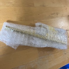 タオルレール　真鍮　ブラス　収納　玄関収納　新品未開封　上手工作所の画像