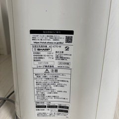 SHARP 加湿空気清浄機　KC-E70-Wの画像