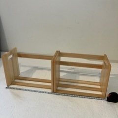 木製ブックスタンドの画像