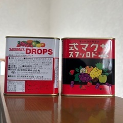 サクマ式ドロップス　空き缶(レトロ)
の画像