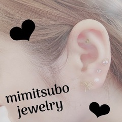 耳つぼジュエリー💎ジェルネイル