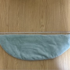 新品　未使用　猫ちゃん用　窓吸盤取り付けハンモック(ブルー)足跡　左側の画像