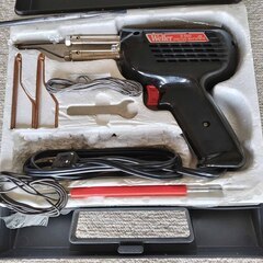 【譲り先決まりました】相模原 ハンダゴテ Weller D550 デュアルヒートプロフェッショナルはんだ付けガンの画像