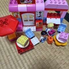レゴデュプロ　ソフィア　コンテナデラックス　まちカフェセットの画像