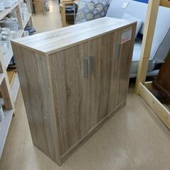 下駄箱 靴箱 シューズボックス 4段 天板に剝がれ箇所があります。【こちらは店舗です。浜村鹿野温泉ICから3分 買取本舗 宮本リサイクル 営業時間9～19時 定休日水曜のみ←連絡できませんm(_ _)m】の画像