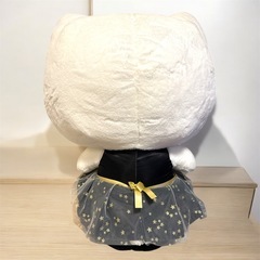 超ビックサイズキティちゃんぬいぐるみの画像