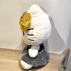 超ビックサイズキティちゃんぬいぐるみの画像