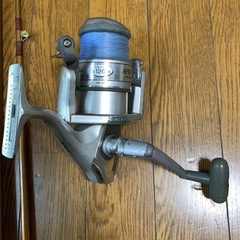 リールと竿の画像