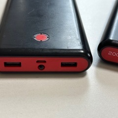 モバイルバッテリー2個セット（20000mAh）の画像