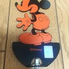 ミッキーマウスの金属フック2個セットの画像