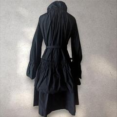 セタイチロウ　コート　黒の画像