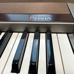  カシオ電子ピアノデジタルピアノ　プリヴィア 　CASIO Privia px-100の画像