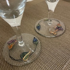 ADERIA ROMANIA  ペアワイングラスの画像