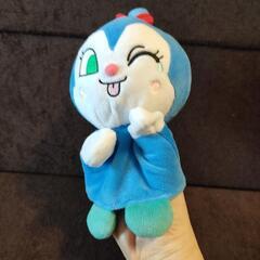 メロンパンナちゃんとコキンちゃんのパペットの画像