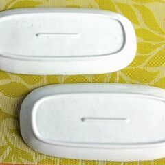 長皿 長角皿 和食器 焼魚用 2枚の画像