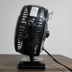 🌼卓上メタルBOX扇風機の画像