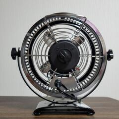 🌼卓上メタルBOX扇風機の画像