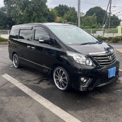 2輪旧車興味ありますトヨタ20アルファード後期タイプゴールドダブルサンルーフ付きの画像