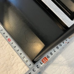 角度調整可能　トレイ付きミラーの画像