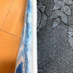 スポンジボブ　1ドル札 ラグ　マット　個性的 滑り止め加工 水色の画像