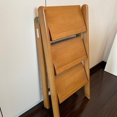 【光製作所】踏み台　木製脚立の画像