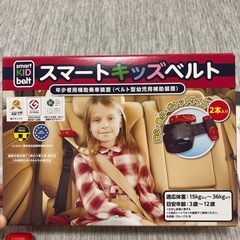 【2本セット・ほぼ未使用】スマートキッズベルトの画像